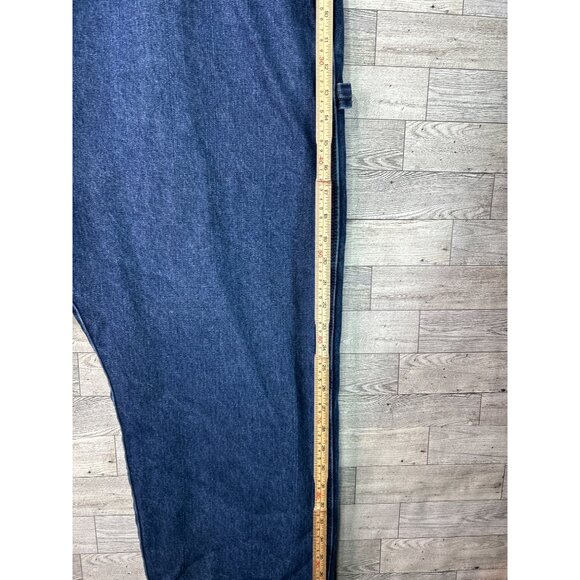 Wrangler Carpenter Jeans  Men's‎ Size 44x29 Denim Relaxed Fit Blue 94KMBDV - Picture 6 of 11